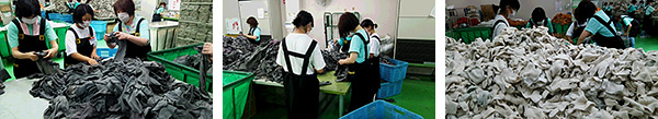 滑川中学校の生徒が東松山工場で職場体験を学習しました